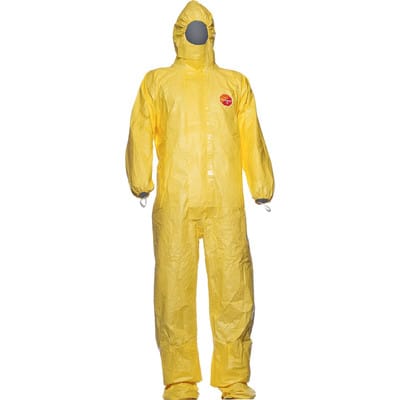 Schutzoverall Typ 3/4/5/6 Tychem 2000 c, gelb, Unisex-Größe: xl - Dupont