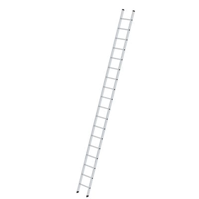 Sprossen-Anlegeleiter ohne Traverse 18 Sprossen - 010018 - Günzburger Steigtechnik