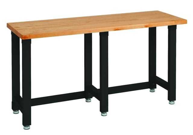 Werkbank 180 x 63 x 95 cm Werktisch Arbeitstisch Arbeitsplatte - Primaster