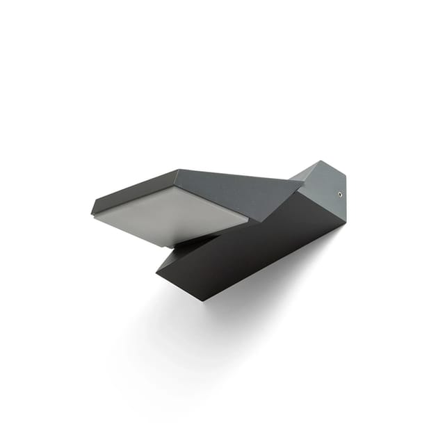 Twist Wandleuchte grau anthrazit 230V led 13W IP65 3000K