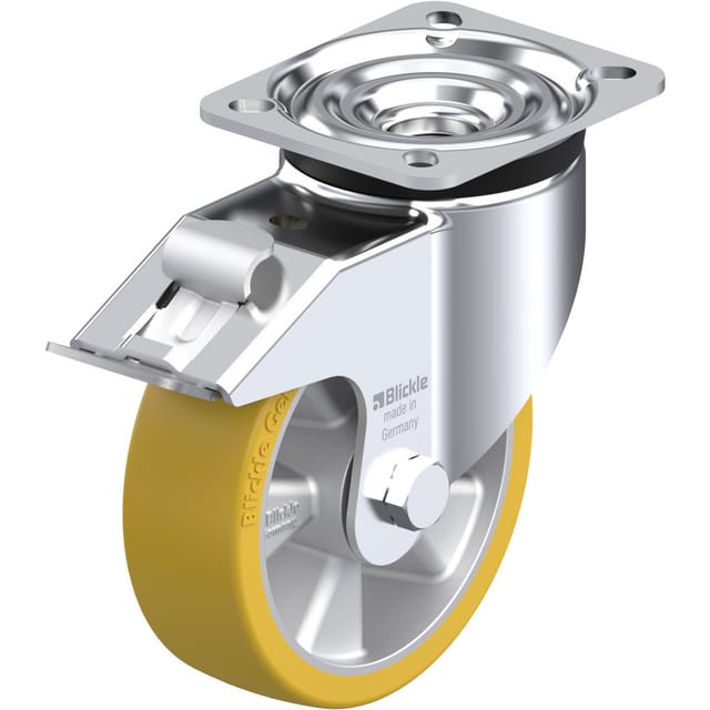 605741 lk-alth 125K-1-FI Lenkrolle mit Feststeller Rad-Durchmesser: 125 mm Tragfähigkeit (ma - Blickle