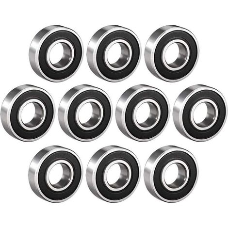 Sjlerst – Kugellager 12 Mm X 28 Mm X 8 Mm – Abgedichteter Stahl 6001-2rs – Maximale Dynamische Belastung – Für 3d-drucker Und Rotationsmaschinen