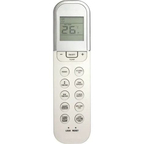Lntyq Ersatzfernbedienung Rg36f/bgef Für Midea Klimaanlage Rg36f2/bgef Rg36f3/bgcef Rg36f3/bgef