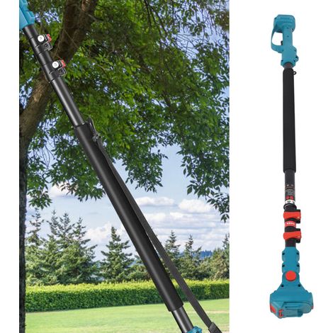 Sjlerst – 2,20 M Teleskop-verlängerungsstange – Aluminiumstange – Kompatibel Mit Den Elektrischen Gartenscheren Bl1830b Und Bl1840b – Rutschfester Griff