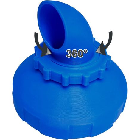 Lntyq Rücklaufdüse, Pool-rücklaufdüse, 38/32 Mm Einlassdüse, Pooldüse, Pool-einlassdüse, Für Standard-pool-einlassdüse, Verstellbarer Düsenkopf