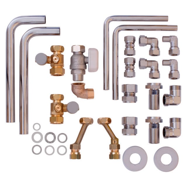 Vaillant - VCW/VCI-Instal.-Set Austausch Alt-Inst. Auf-/Unterputz Rohre kürzbar