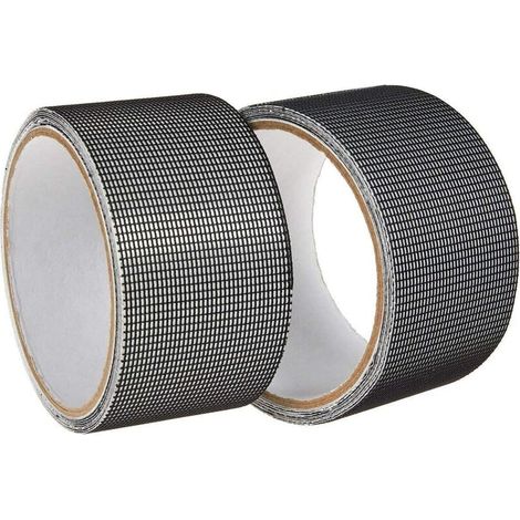 Lntyq Reparaturset Für Fiberglastüren Und -fenster Mit 3 Starken Klebeschichten. Reparaturklebeband Für Fensterlöcher, 5 X 200 Cm, 2er-pack.