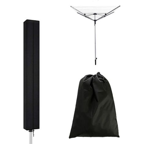 Lntyq Schutzhülle Für Wäschetrockner, Wäscheständer-abdeckung, Schutzhülle Für Outdoor-sonnenschirme, Wasserdichte Schutzhülle Für Sonnenschirmtrockner (160x15x15 Cm)
