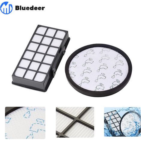 X-trem Power Cyclonic Kompatibles Filterset (280327-51687) (zr006001) Für Bluedeer Staubsauger