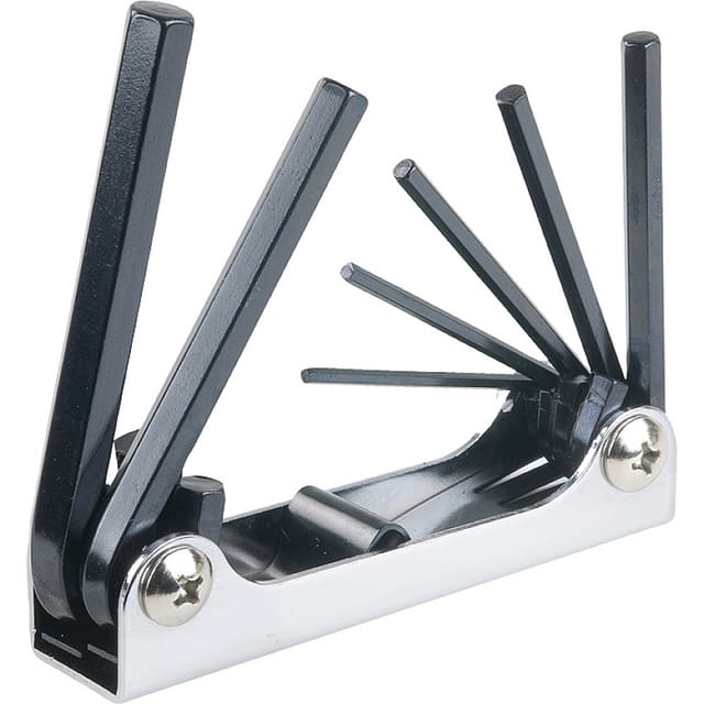 KWB - Sechskantschlüssel 2 mm, 2.5 mm, 3 mm, 4 mm, 5 mm, 6 mm, 8 mm, 10 mm 7teilig