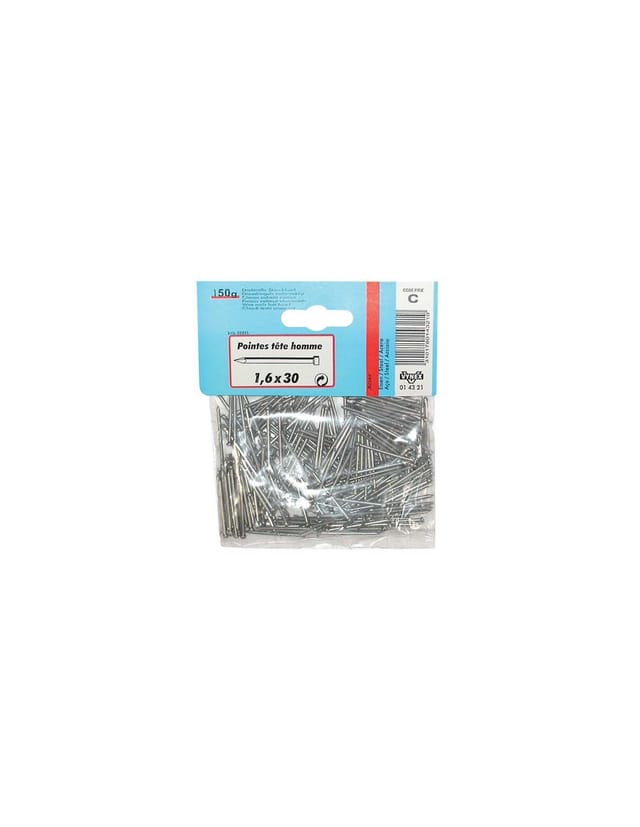 Spitzhaken Stahl 1,5x25 150g - Vynex