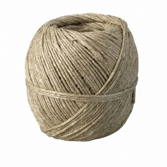 Ungebleichte Leinenschnur 35/2, 50g