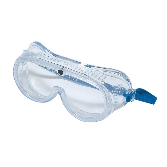Schutzbrille mit direkter Belüftung Direkte Belüftung, klar