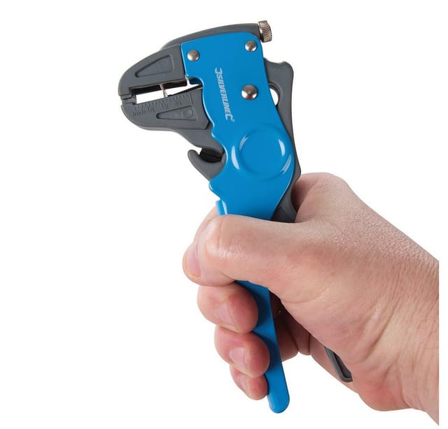 Silverline - Automatische Abisolierzange mit zwei Funktionen 170 mm