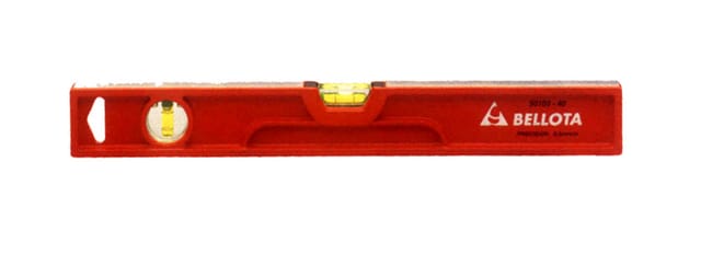 Doppel-T-Wasserwaage aus Aluminium, Eichel 50103-80