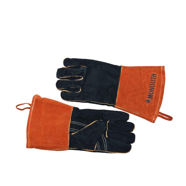 Monolith Leder Grillhandschuhe aus echtem Leder hitzebeständig G-001