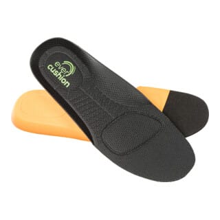 Einlegesohle Evercushion Fit low,rot, Gr.45