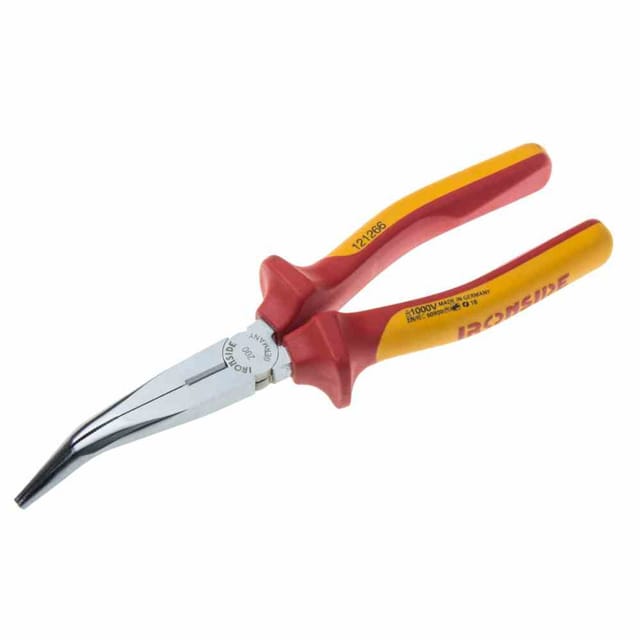 VDE-Flachrundzange 200 mm 45° geprüft bis 1000 v