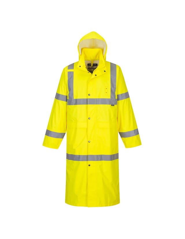 Regenmantel HiVis 122cm Gelb 4XL
