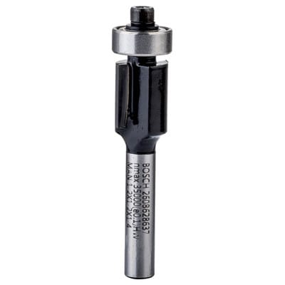 Bosch Laminat-Bündigfräser 1/4" Ø 12,7 mm L 12,7 mm G 56 mm - 2608628637