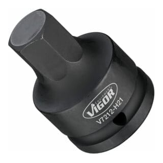 Innensechskant Schlagschrauber Schraubendreher-Einsatz ∙ V7212-H21 ∙ 3/4 Zoll (20 mm) Vierkant hohl ∙ Innen Sechskant Profil ∙ sw 21 mm