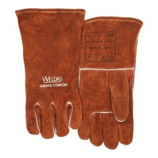 Schweißerhandschuhe Gr.XL(9,5) braun Qualitäts-Rindspaltleder EN388,EN12477 10PA - Weldas
