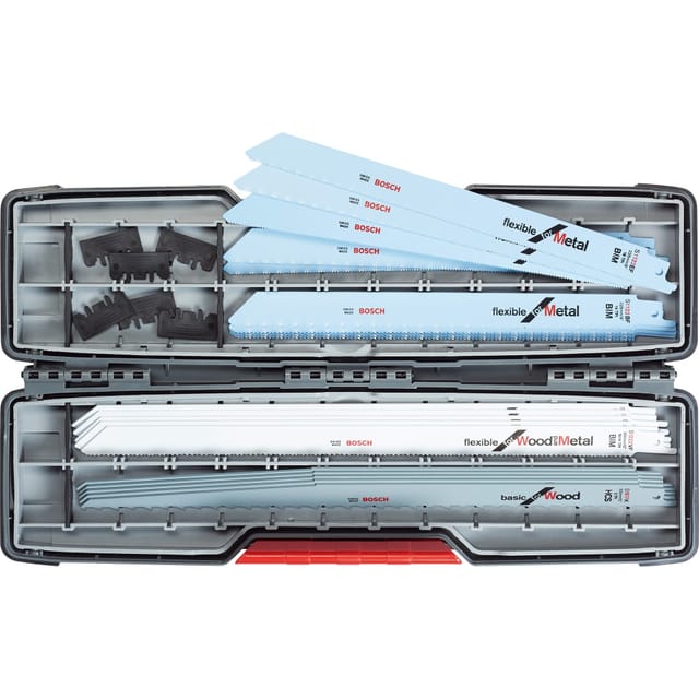 Säbelsägeblatt-Set All-in-One in Tough Box 20-teilig für Hubsäge - Bosch