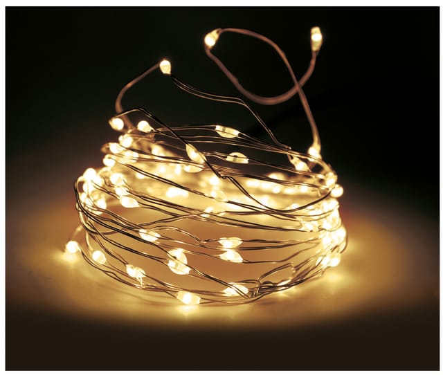 Led Draht Lichterkette mit Fernbedienung - 1190 cm / 200 led - Timer, Dimmer und 8 Funktionen