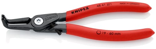 Knipex Präz.-Sicherungsringzange mit 90° gewinkelter Spitz - 4841J21