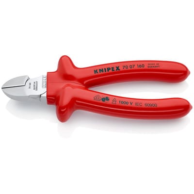 Seitenschneider L.160mm tauchisol. Knipex