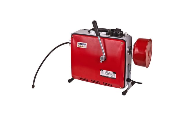 Dema - Rohrreinigungsgerät DRG400 Rohrreinigungsmaschine Rohrreiniger Set 390W 400U/min