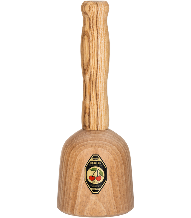 Kirschen - Bildhauerklüpfel (Klopfholz) aus Weißbuche, ø 80 mm - 3500080