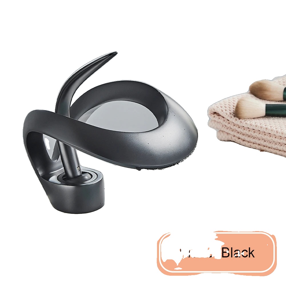 Badarmatur, Modernes Design, Einhebelmischer, Mattschwarz