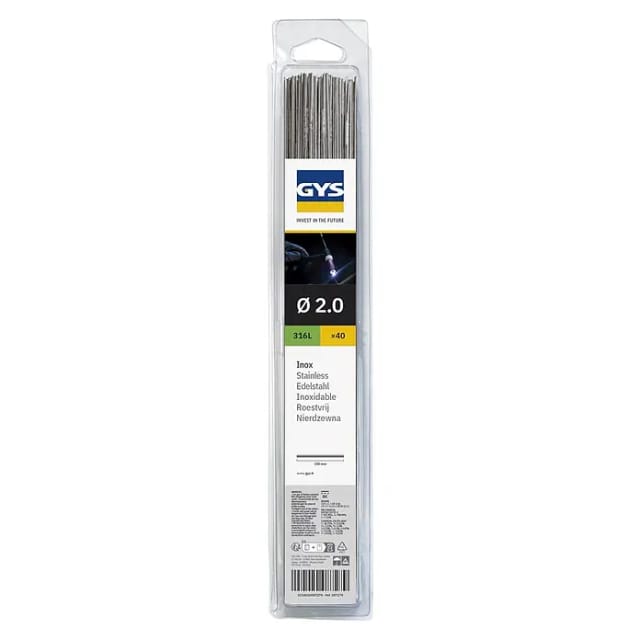 Toparc 087279 WIG-Schweißstäbe Edelstahl 316L