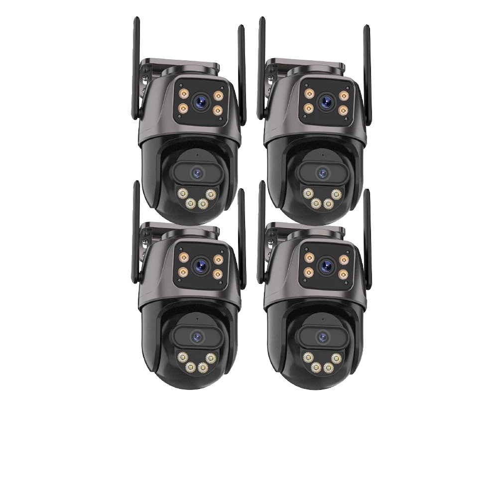 Überwachungssystem, 8-kanal-unterstützung, Zwei-wege-audio, 8 Kanäle, 6 X 5-mp-kameras, 1 Tb Integrierte Festplatte