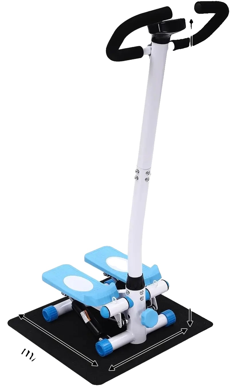 Tragbarer Pedaltrainer, Einstellbare Geschwindigkeiten, Lcd-bildschirm, Kompaktes Design