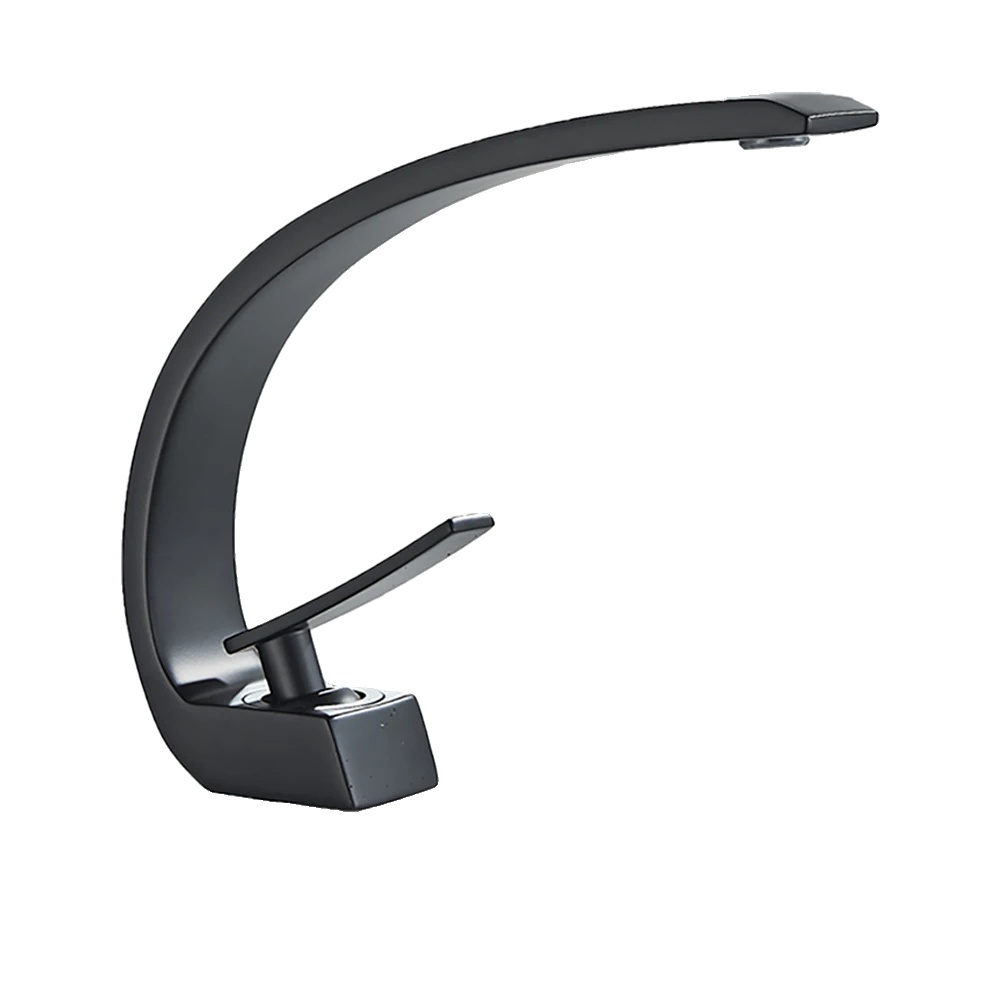 Waschtischarmatur, Aufsatzmontage, Modernes Design, Schwarzes Lcd-display