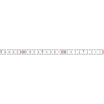 Bandmaß weiß 5mx13mm selbstklebend rnl-sk BMI