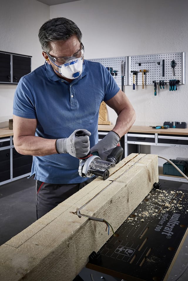Frässcheibe für Winkelschleifer, ø 50 mm - 4387000 - Wolfcraft