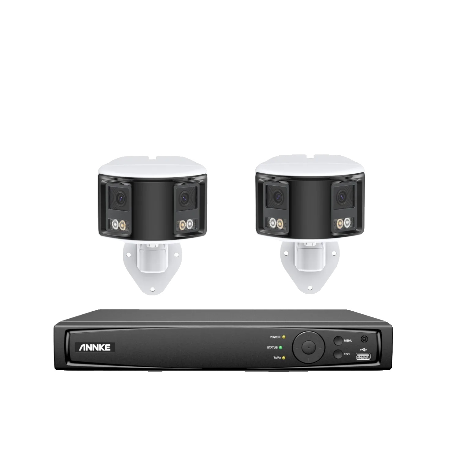 Überwachungssystem, 5-mp-kameras, H.265+-komprimierung, 3k-i-cmos-kamera, 2t-d