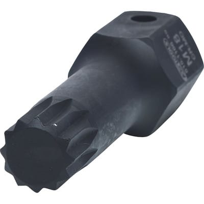 1/2' duodrive Spezial-Kraft-Bit-Stecknuss xzn, M18,78mm lang