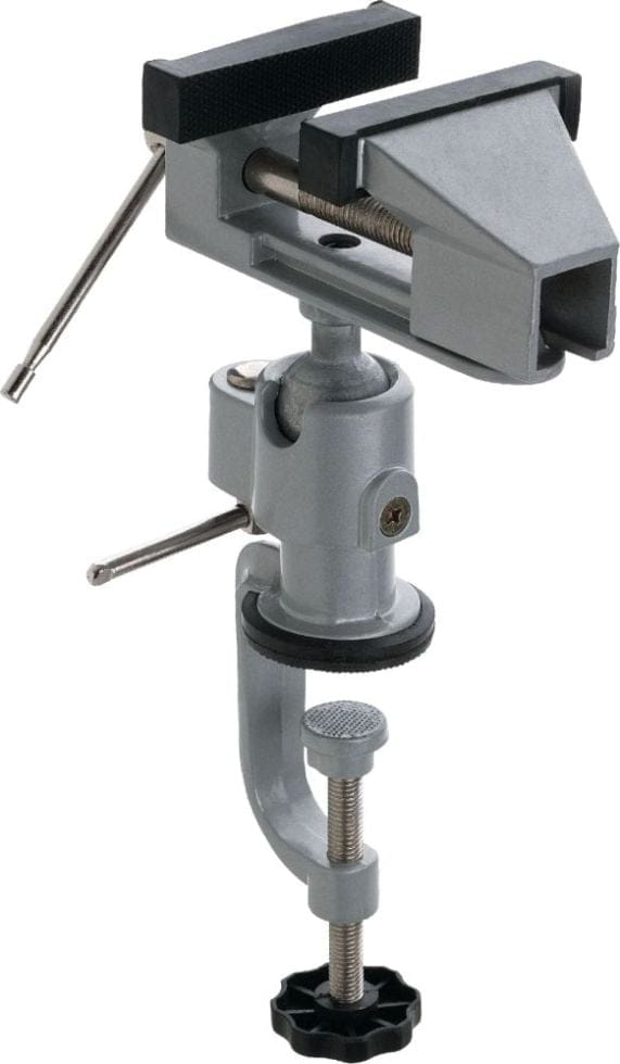 Connex Gelenk-Schraubstock 50 mm inkl. Bohr- und Maschinenhalterung Maurerwerkzeug