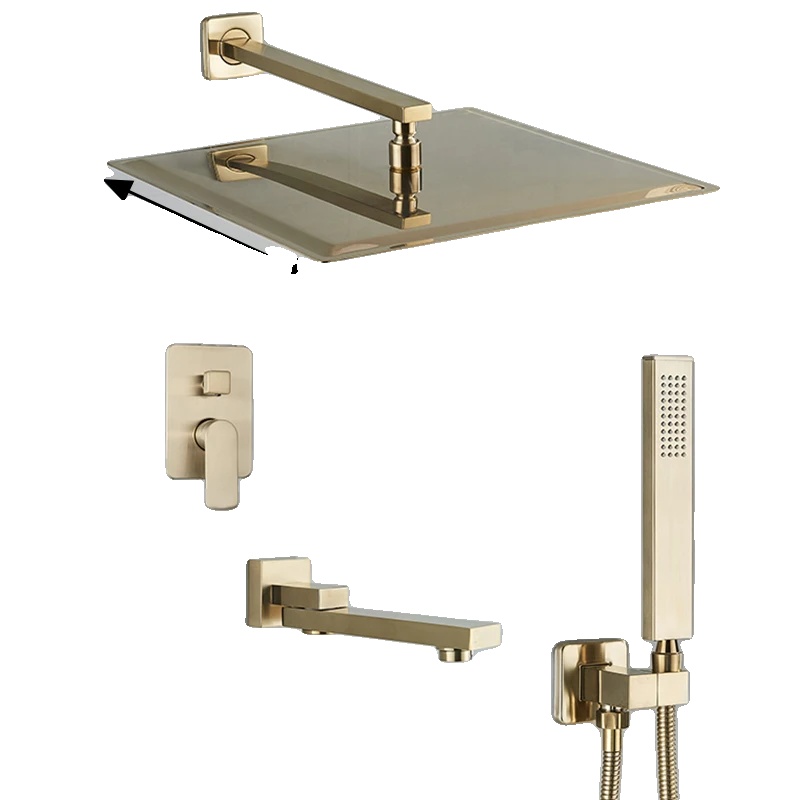 Bidet-sprühkopf, Doppeldüse, Einfache Installation, 1-2-gang-bedienung (links)