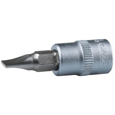 KS-Tools 911.3947 3/8" Bit-Stecknuss Schlitz,5mm