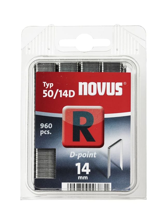 Flachdrahtklammer R50 14mm d r, (960 Stk) - Novus