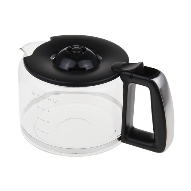 SEB - Ersatzteil - Kanne mit schwarzem Deckel - - tefal, moulinex