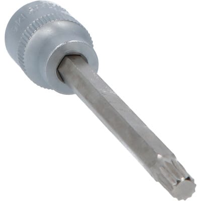 KS-Tools 917.3905 3/8'' Bit-Stecknuss XZN, M6, 100 mm