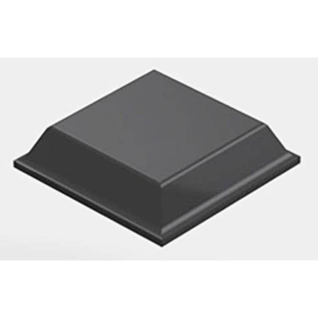 7000001902 Gerätefuß quadratisch Schwarz (b x h) 12.7 mm x 3.1 mm 1 St. - 3M