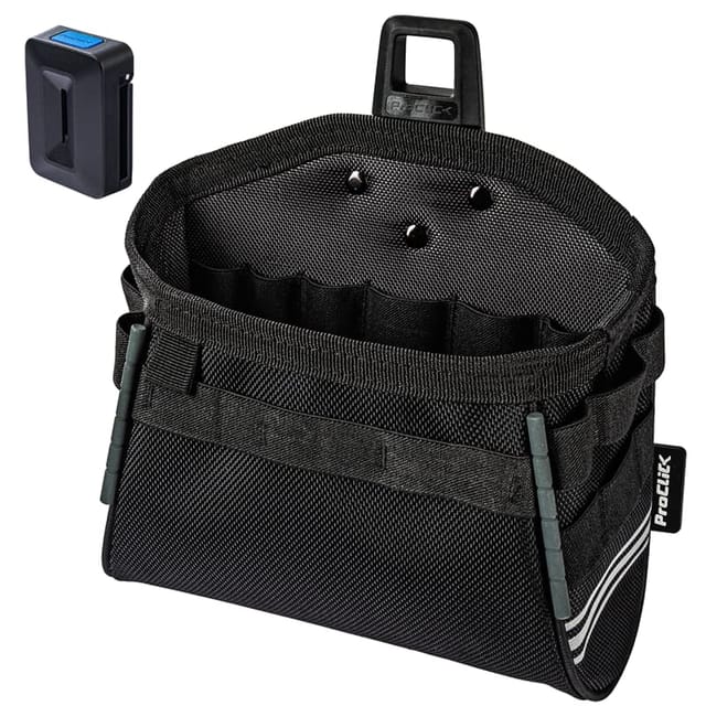 ProClick Werkzeugtasche Tool Pouch L16 bss Schwarz / anthrazit mit Holder
