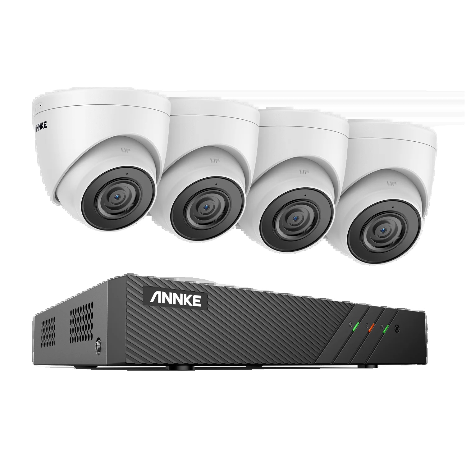 Überwachungssystem, 8-kanal-unterstützung, Zwei-wege-audio, 8-kanal-2-pcs-5mp-kameras, 1-tb-festplatte